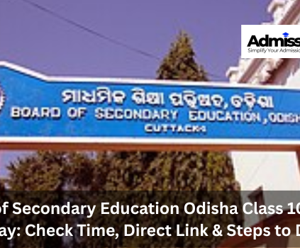 BSE Odisha Class 10 Result 2026